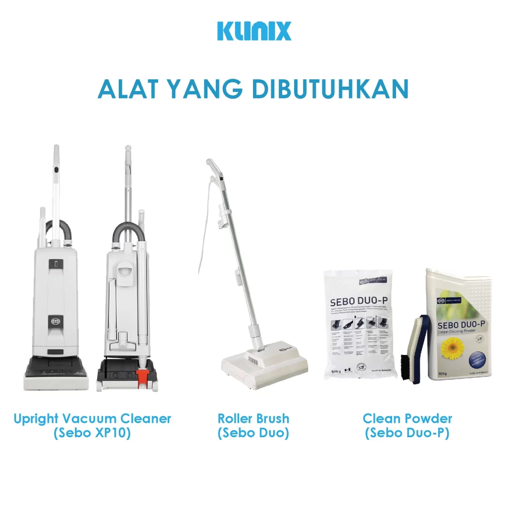 alat untuk dry clean carpet